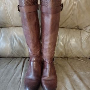 Tall Leather Boots